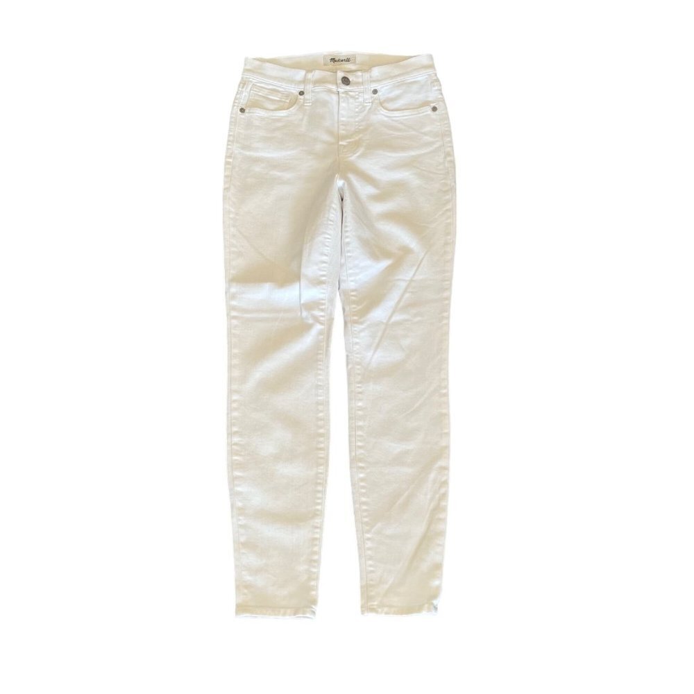 Madewell 9" High Riser Skinny Skinny Jeans White Size 26